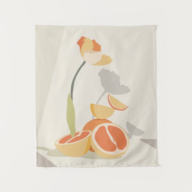 Tapiz Elegancia monocroma (Anverso)