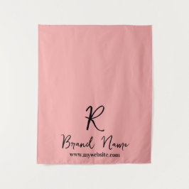 Tapiz Elegant Script Business Logo Branding Display