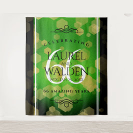 Tapiz Elegante 66º aniversario del Boda Titanita