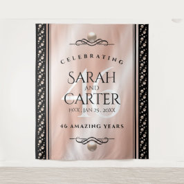 Tapiz Elegante celebración del 46° Aniversario de la Bod