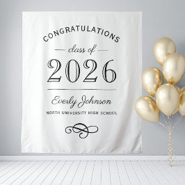 Tapiz Elegante Clase Moderna 2026 Fondo Blanco