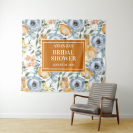 Tapiz Elegante color de agua Boda fondo de la caja de fo