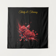 Elegante cumpleaños 30 - Rosas en flor