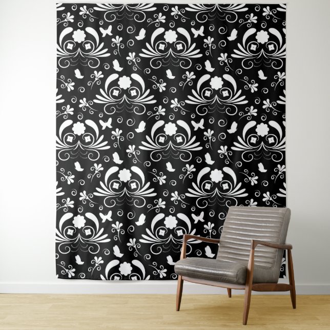 Tapiz Elegante floral (In situ)