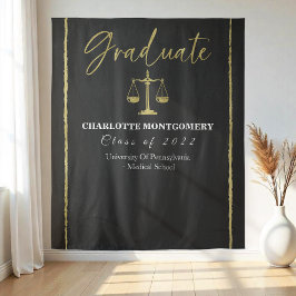 Tapiz Elegante fondo de fiesta para graduados de la facu