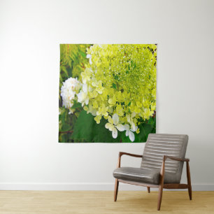 Tapiz Elegante Hortensia Limelight Verde Chartreuse