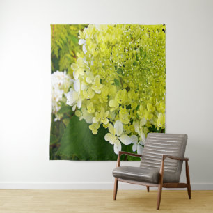 Tapiz Elegante Hortensia Limelight Verde Chartreuse