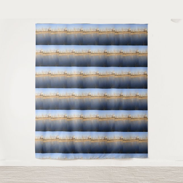 Tapiz Elegante Lago Natural  (Anverso)