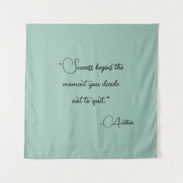 Tapiz Elegante Personalizado Tu cita favorita