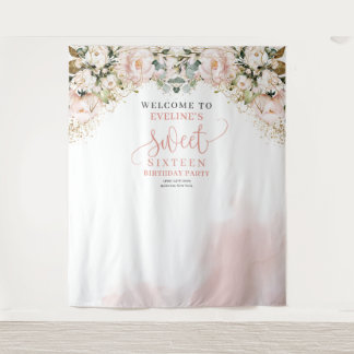 Tapiz Elegante rosa rosa rosa rosa rosa eucalipto 16 cum