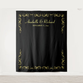 Tapiz Elegante telón de fondo Boda victoriano