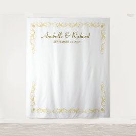 Tapiz Elegante telón de fondo Boda victoriano