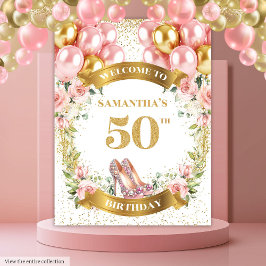 Tapiz Elegante telón de fondo Fiesta de las flores Rubor