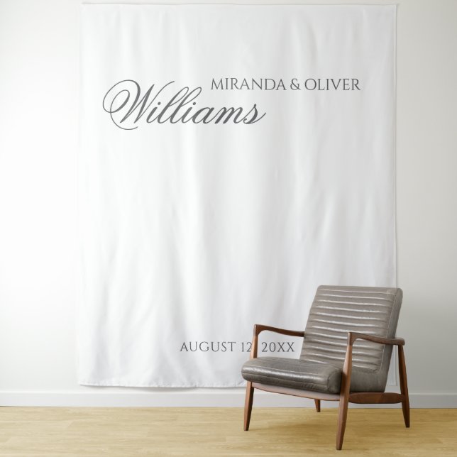 Tapiz Elegante y lujoso entorno boda (In situ)