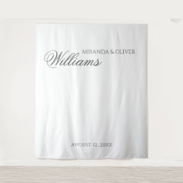 Tapiz Elegante y lujoso entorno boda