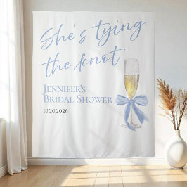 Tapiz Ella está atando el nudo | Sombras de ducha de nov