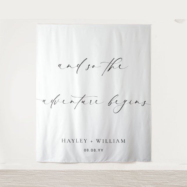 Tapiz Ellesmere Y Así Comienza La Aventura (Anverso)