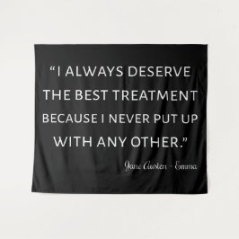 Tapiz Emma De Jane Austen Cita II