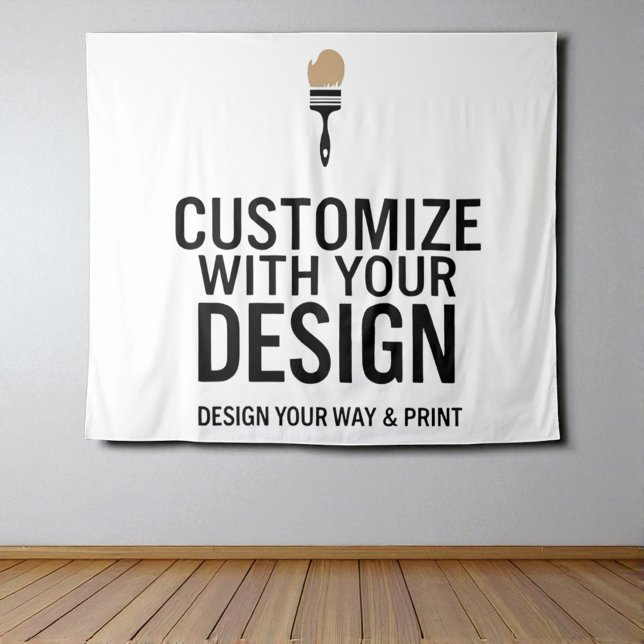 Tapiz Empresa personalizada en blanco de 104x88" (Subido por el creador)