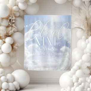 Tapiz En Cloud Nueve 9 Pampas Bridal Shower Fotoboth