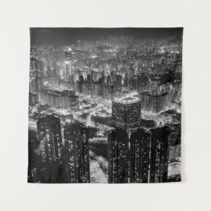 Tapiz En contraste, fotografía de arte fino en la ciudad