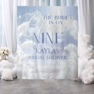 Tapiz En La Nube 9 Nueve Pampas Bridal Shower Fotoboth