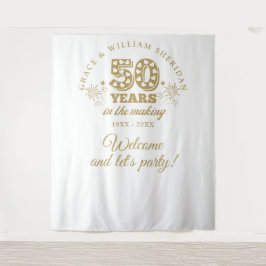 Tapiz En la obra de la foto del 50 aniversario de Making