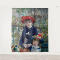 En la Terraza, Retrato Impresionista, Renoir