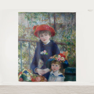 Tapiz En la Terraza, Retrato Impresionista, Renoir