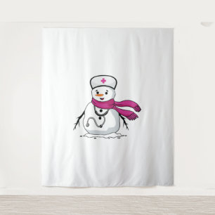 Tapiz Enfermera divertida con estetoscopio