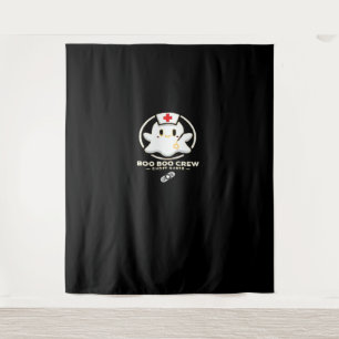 Tapiz Enfermera fantasma de Boo Boo Crew - Halloween dul
