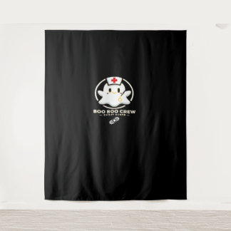 Tapiz Enfermera fantasma de Boo Boo Crew - Halloween dul