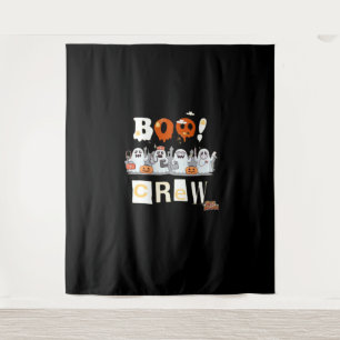 Tapiz Enfermeras de Halloween con camiseta clásica de Bo