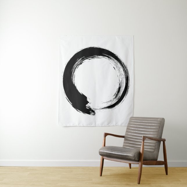 Tapiz Enso Zen Circle (In situ)