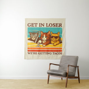 Tapiz Entra Perdedor Nos Vamos por Tacos