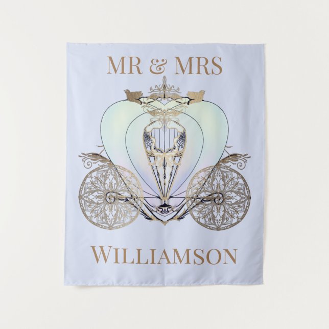 Tapiz Entrenador de cuento de personalizable (Anverso)