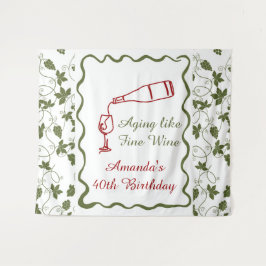 Tapiz Envejeciendo Como Un Buen Vino