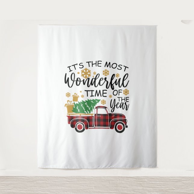 Tapiz Es la época más maravillosa del año (Anverso)