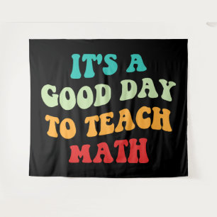 Tapiz Es un buen día para enseñar matemáticas