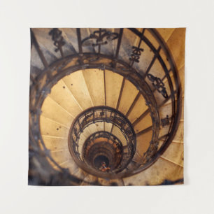 Tapiz escaleras de circunvalación espiral escalera de ed