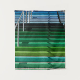 Tapiz Escaleras multicolores