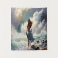 Escape oceánico sereno - Arte costero