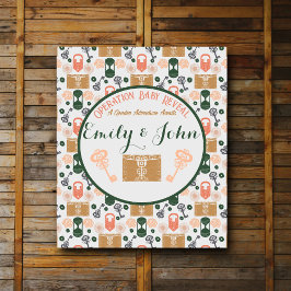 Tapiz Escape Room Gender Revelar Baby Shower