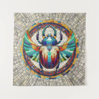 Escarabajo egipcio Scarab - Arte Mosaico