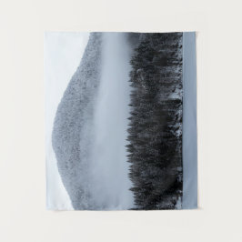 Tapiz Escarnio sobre el bosque de abetos