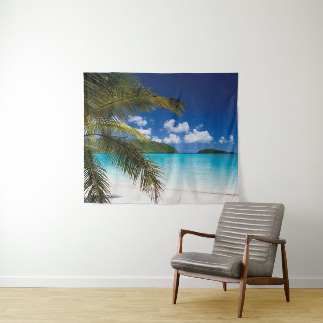 Tapiz Escenario de playa tropical (In situ (horizontal))