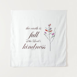 Tapiz Escritura, Salmo 33, Amabilidad,