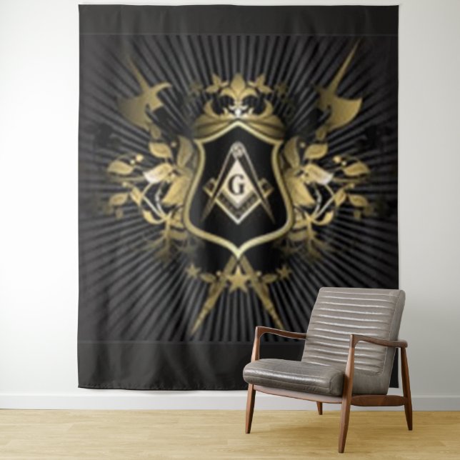 Tapiz Escudo MASON (In situ)