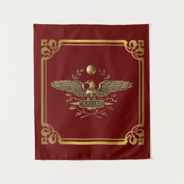Tapiz ESCUDO romano SPQR (Anverso)