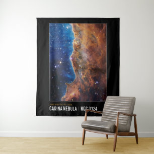 Tapiz Espacio de acantilados cósmicos James Webb de la N